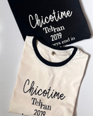 تیشرت باکسی دخترانه Chicotime | تیشرت نخ پنبه اورجینال یقه کش در ۵ رنگ